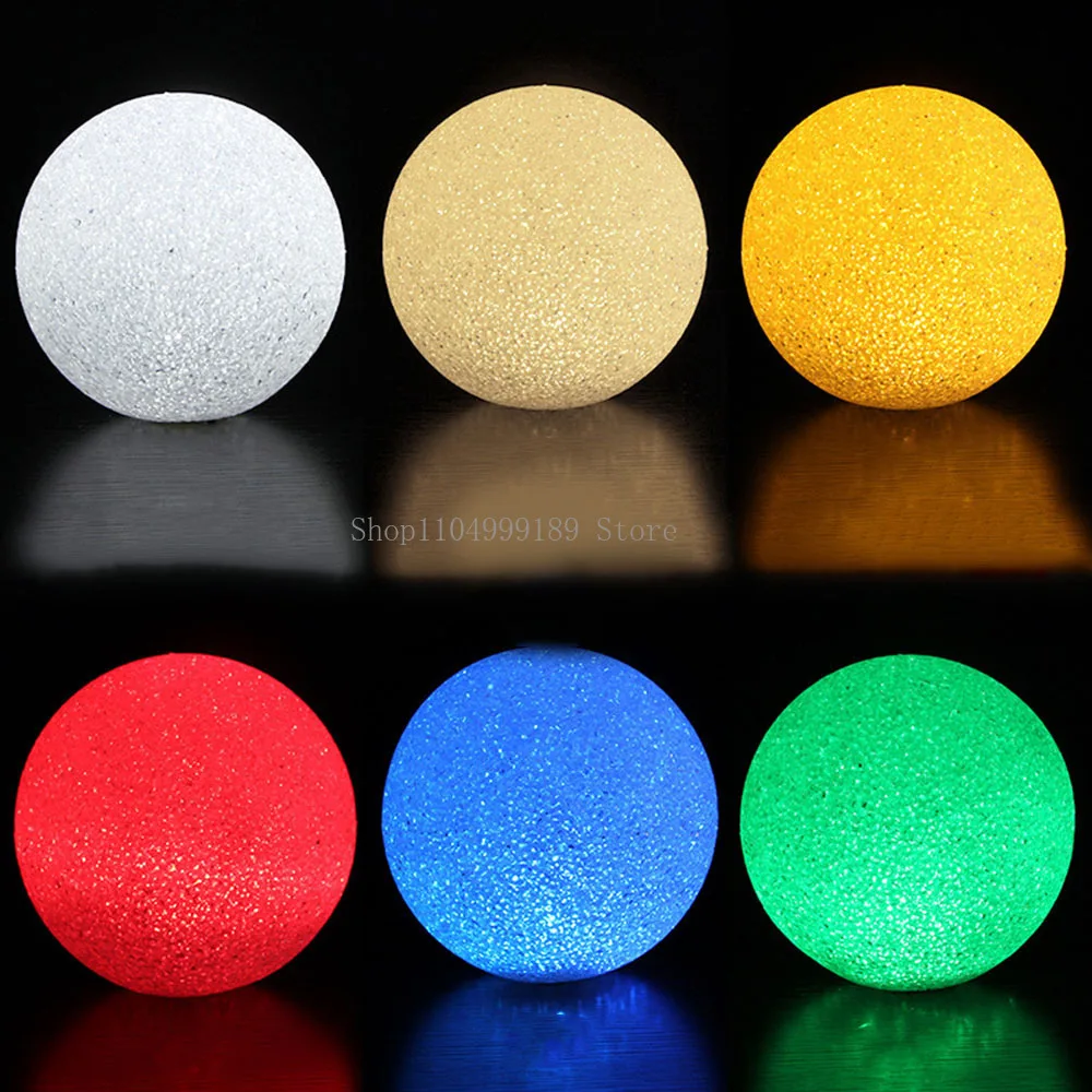 8/10/12/14 سنتيمتر الإبداعية اليد عقد مضيئة ماجيك كريستال الكرة مصباح LED ليلة ضوء مهرجان الحفلات الديكور