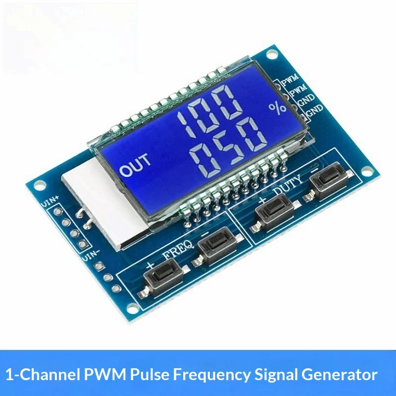 1 channel PWM pulse frequency duty cycle adjustable module square wave rectangular wave signal generator signal XY-LPWM