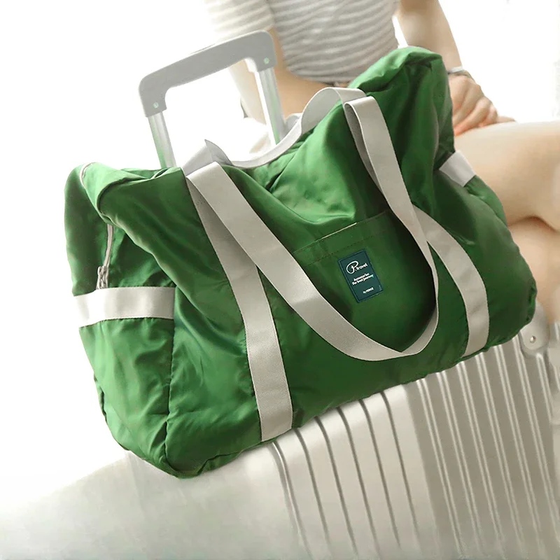 Travel Storage Foldable Bag Bag Large Capacity Thickened Short Distance Clothing Luggage Bag Large