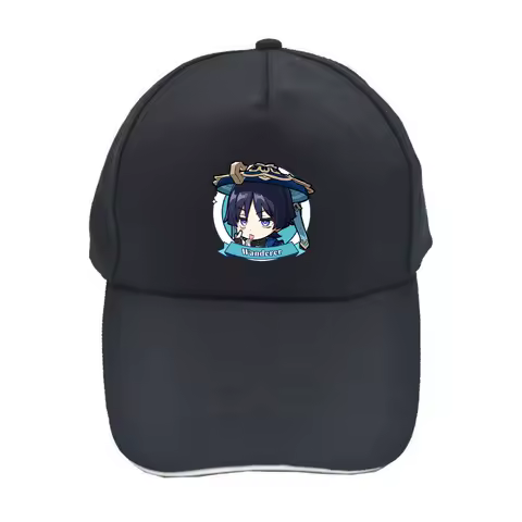 Anime Genshin Impact Yae Miko Tartaglia Kaedehara Kazuha Cosplay Cap Outdoor Sun Protection Pure Cotton Ambitus