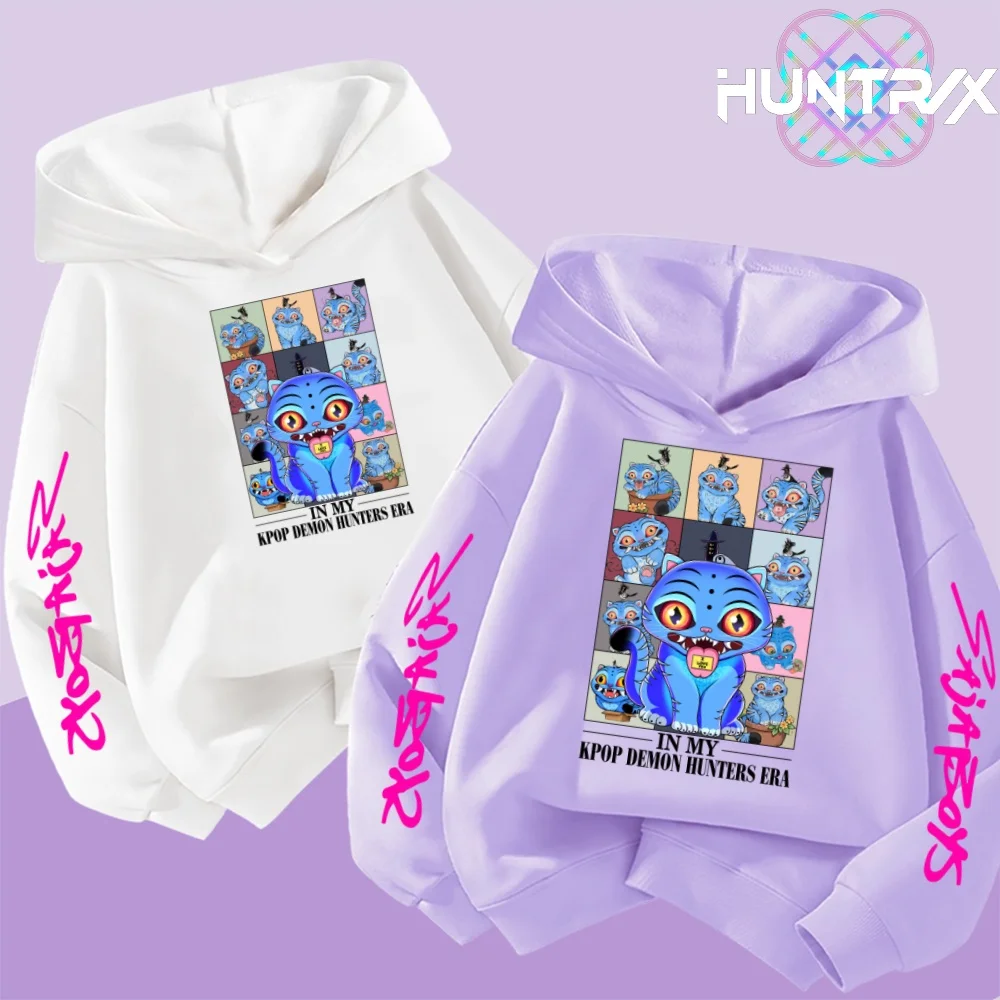 

Huntrix Sweatshirt Devil Hunter Hoodie Huntrix Girls tiger Sweatshirt Devil Hunter Merch Top Kpop Movie Sweatshirt