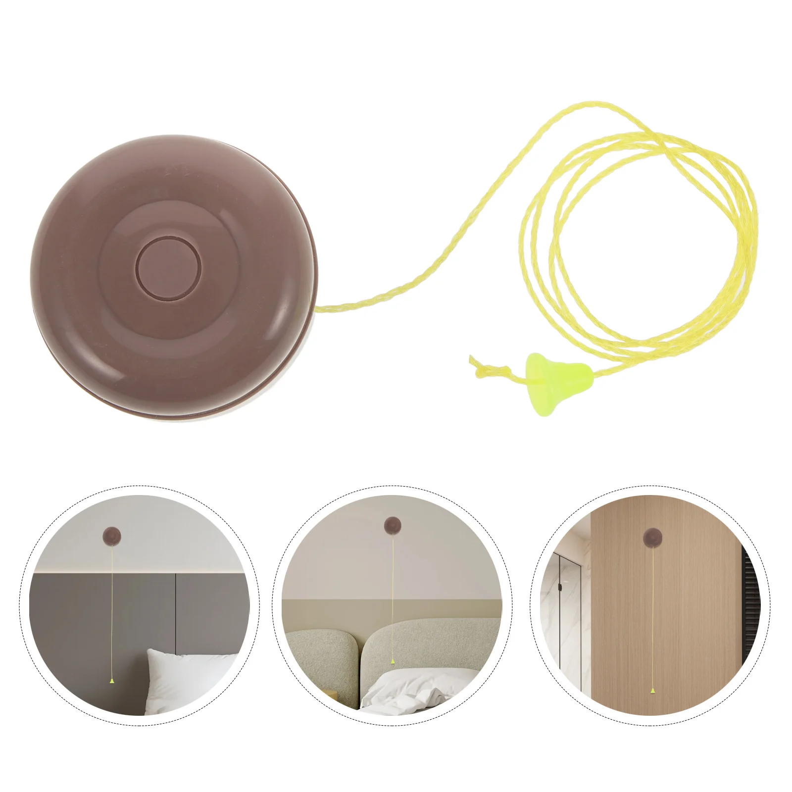 

Pull Chain Light Socket Strong Silent Pull Cord Switch for Ceiling Light Fixture Workshop Carport Shop Lamp Switch