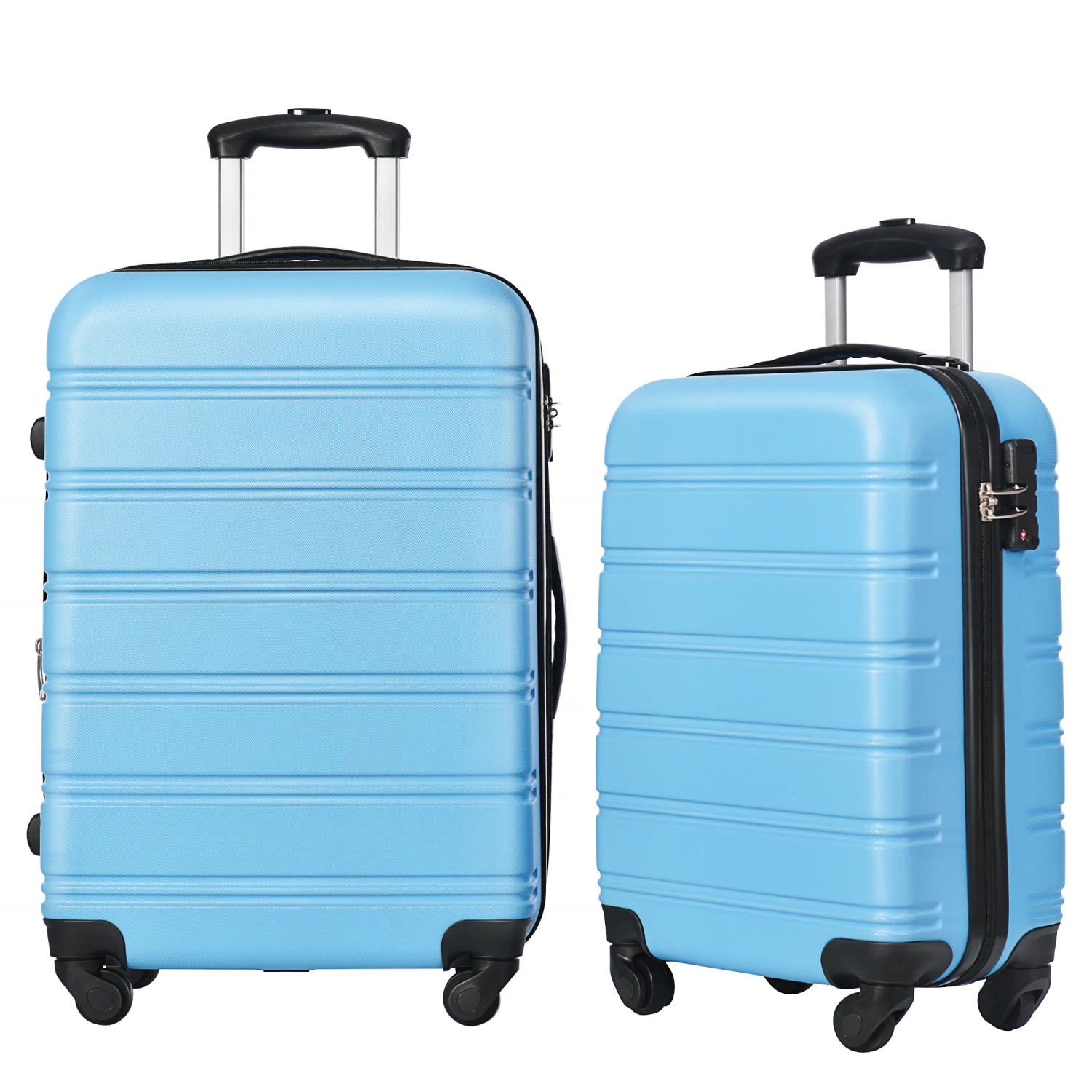 

Luggage Sets of 2 Piece Carry on Suitcase Airline Approved,Hard Case Expandable Spinner Wheels