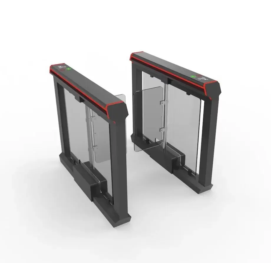 

Design Europe Style Servo Motor Slim Speed Gate Pedestrian Entrance Security Swing Barrier