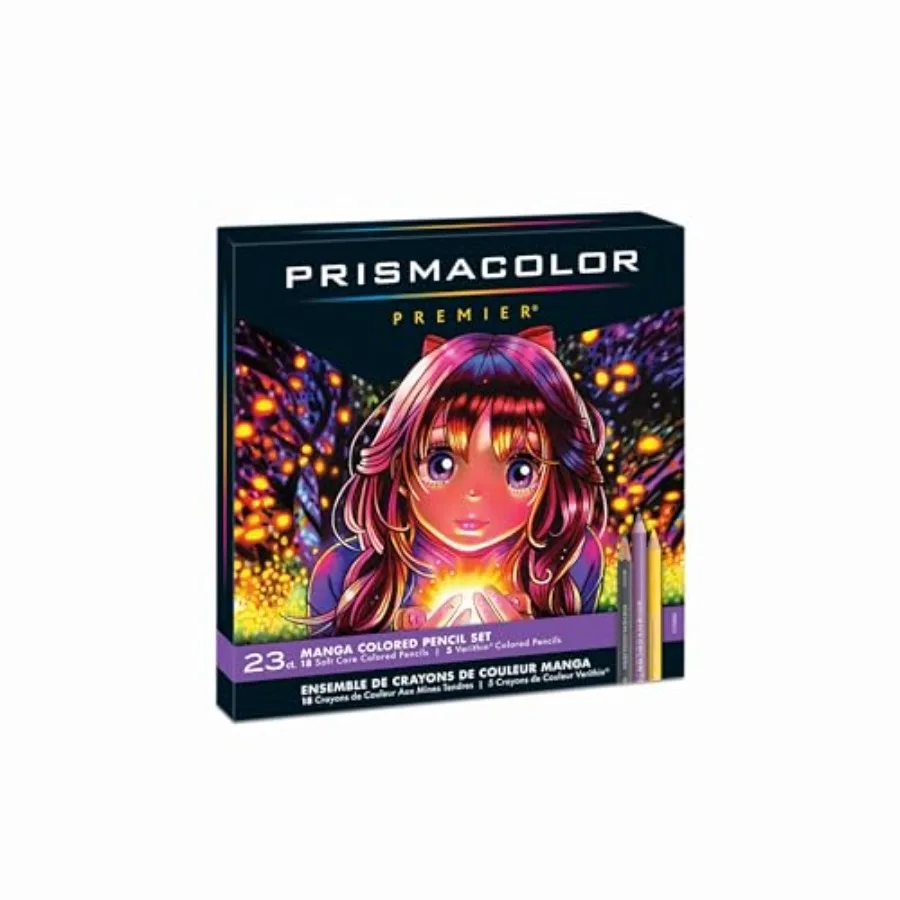 

Premier Colored Pencils, Manga Colors, Adult Coloring, 23 Pack