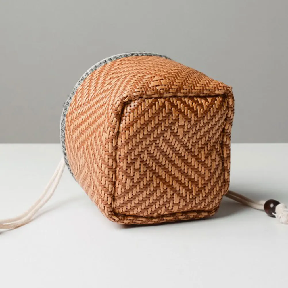 

Teacup Storage Bag Large Capacity Foldable Drawstring Pouch For Tea Set Travel Portable Teaware Organizer Kitchen Bar