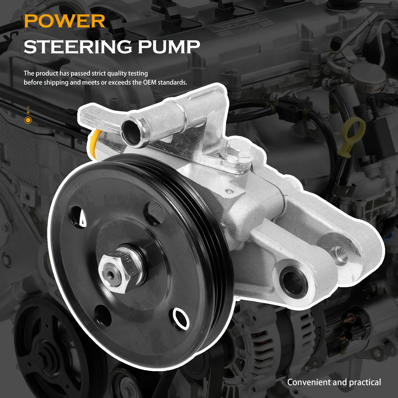 Car Power Steering Pump For Kia Sportage 2.0L Gasoline 2005-2010 571002E000 571002F151