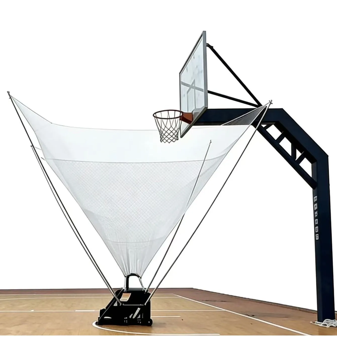Basketball Hoop, Automatic Basketball Shooting Machine, Rebounder Net, Training Equipment for Kids Adults
