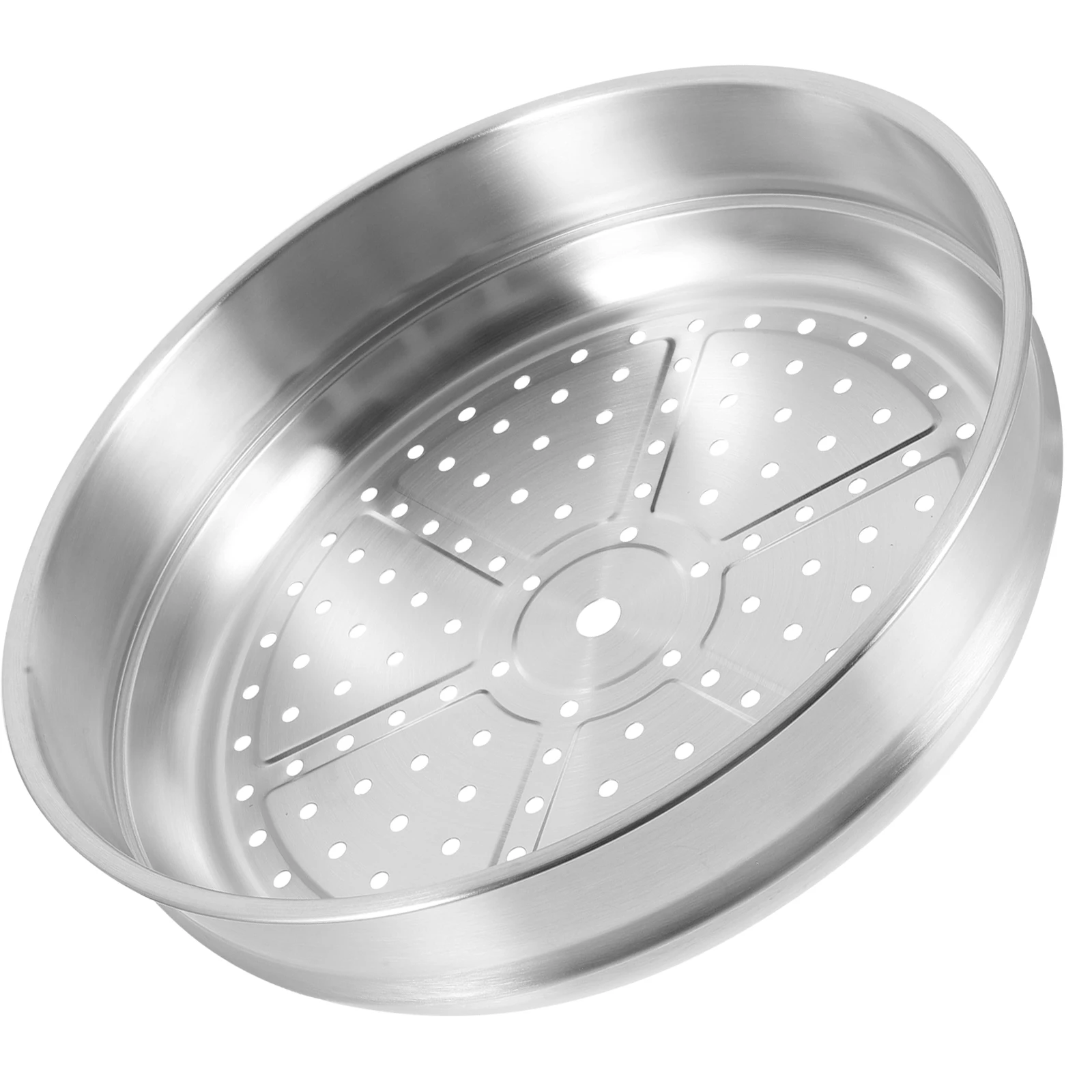 

Stainless Steel 32# Kitchen Cookware for Bread Rice Eggs Fish Stainless Steel Steamer Seafood Corn Food Basket