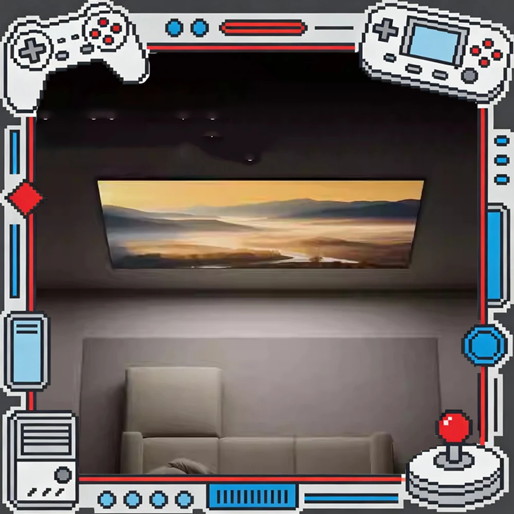 XGIMI 100 Inch Electric Projector Screen Fresnel Anti-light Curtain Surface Projectors Screen 1.6 Times Brightness Gain