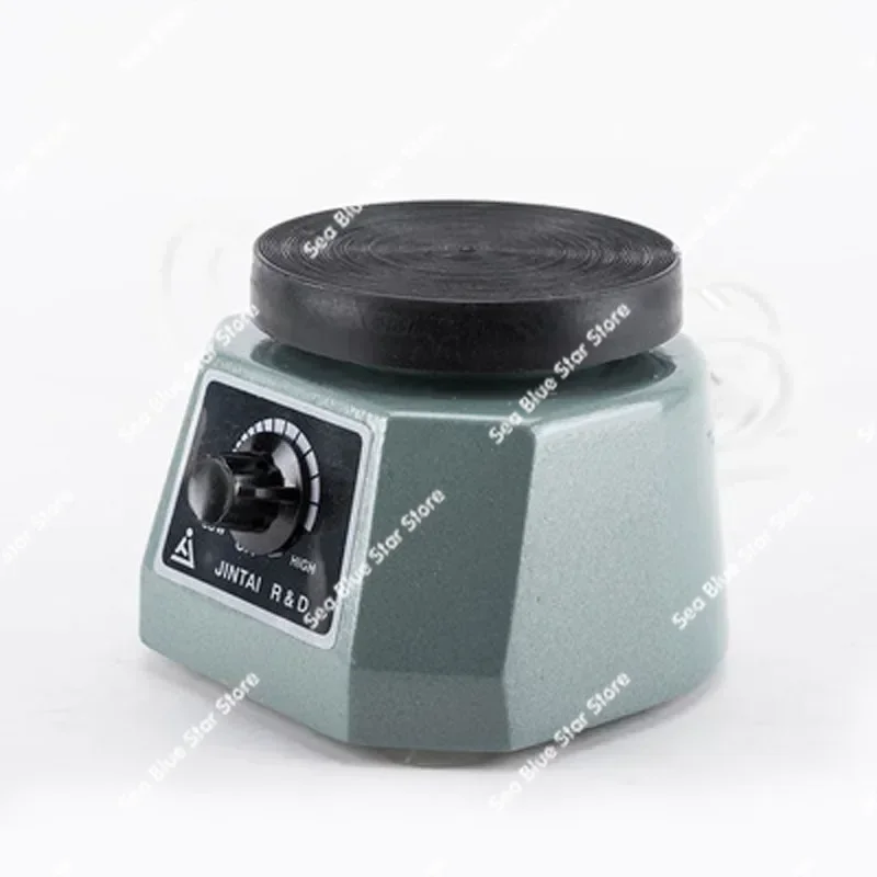 110V/220V Dental Plaster Vibrator 4'' Round Small Gypsum Variable Intensity Shaker Oscillator Dental Lab Equipment New