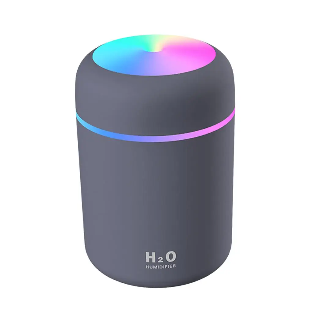 Portable 300mL Cool Mist Humidifier Air Freshener Essential Oil Diffuser