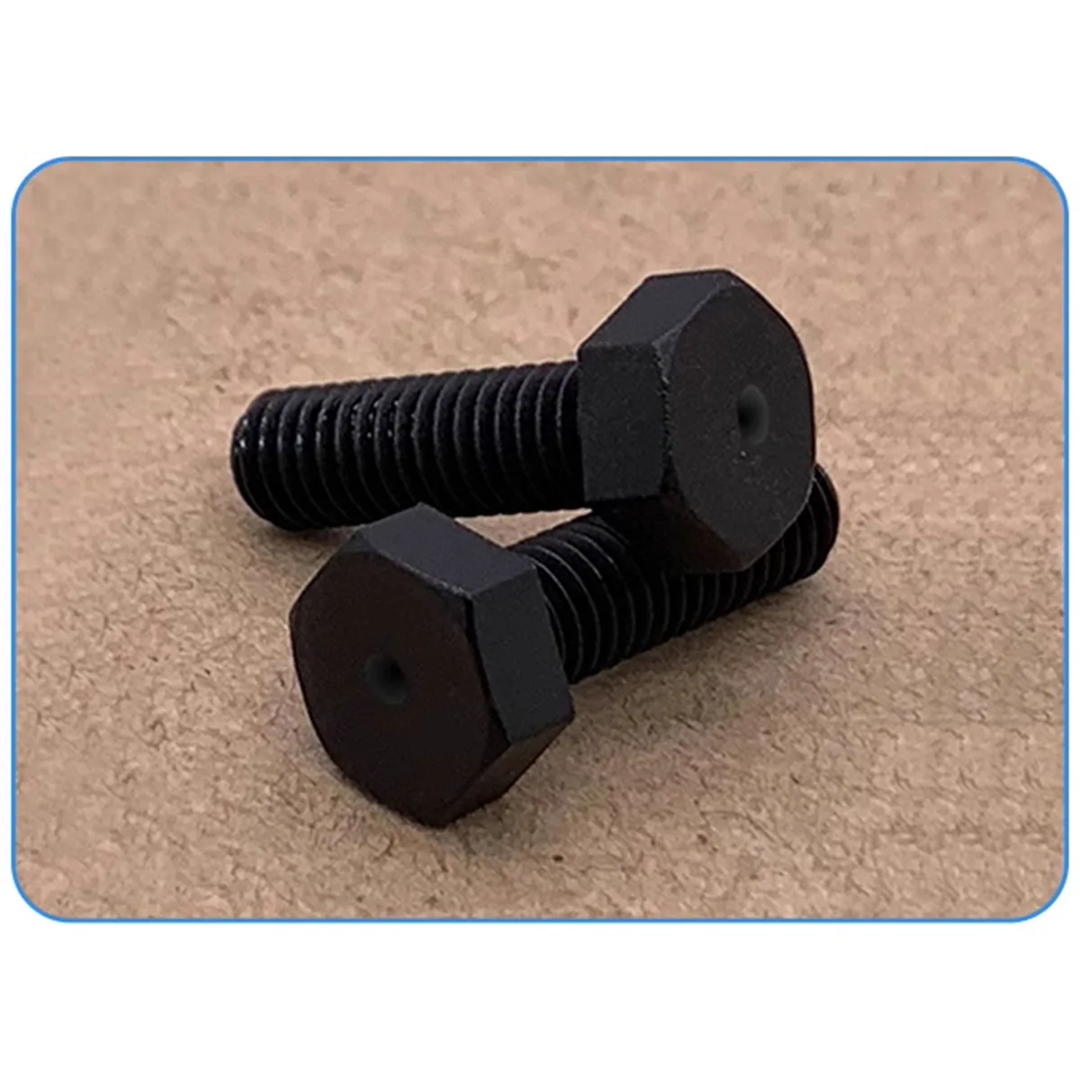 White / Black Nylon Outer Hexagonal Vacuum Exhaust Hollow Through-Hole Threading Screw M3 M4 M5 M6 M8