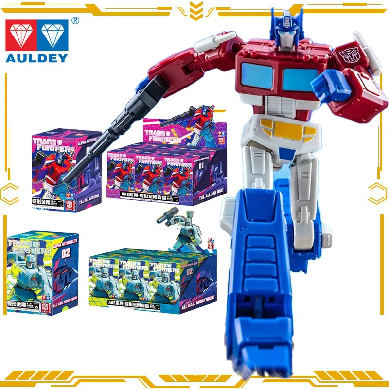

Auldey Original Transformers Alpha Action Elite Optimus Prime Action Figure Toys for Boys Girls Gift Collectible Model Ornaments