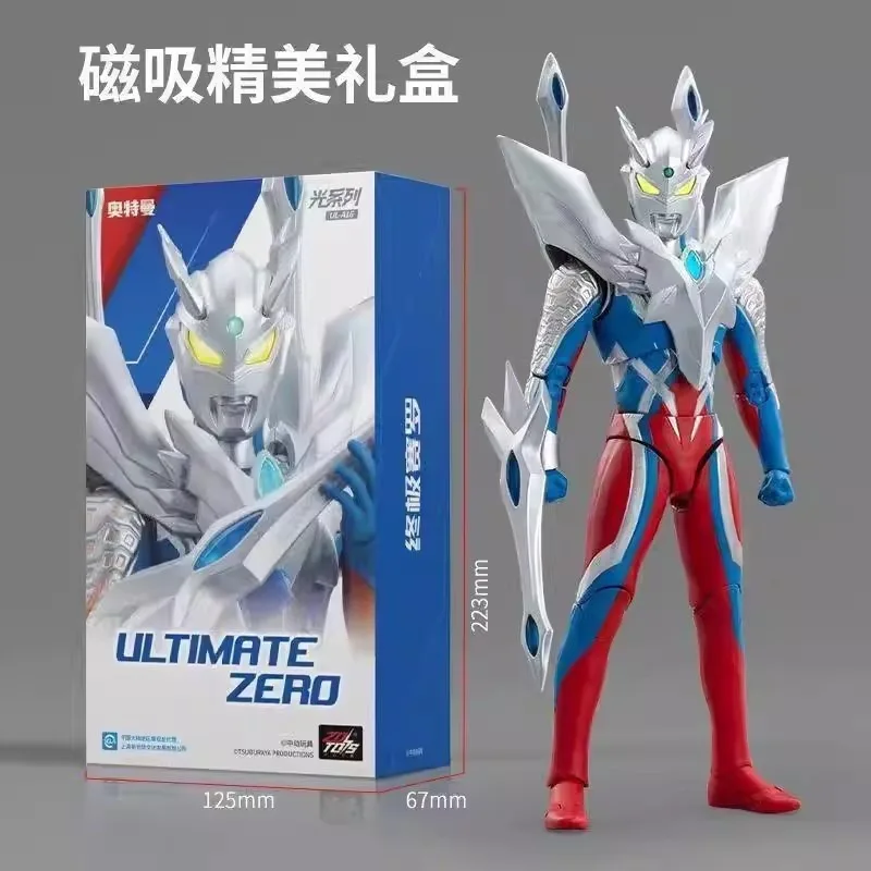 ZD TOYS - Figuras Coleccionables de la Serie Ultraman Light Zero, Ultraman Belial, Ultraman Tiga, Jack Armor, Modelos Articulados
