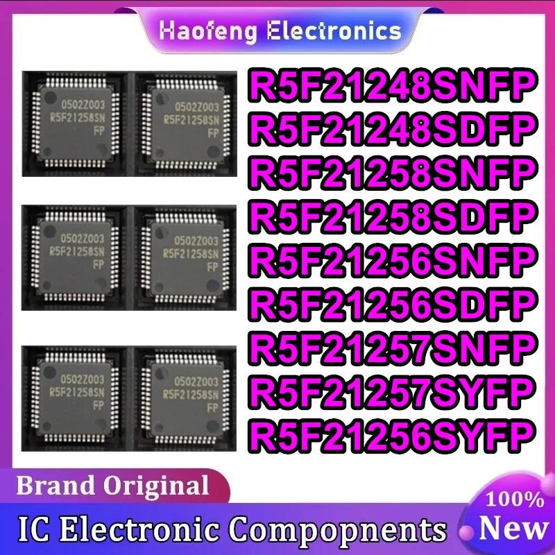 Novo chip IC R5F21248SNFP R5F21248SDFP R5F21258SNFP R5F21258SDFP R5F21256SNFP R5F21256SDFP R5F21257SNFP R5F21257SYFP R5F21256SYFP