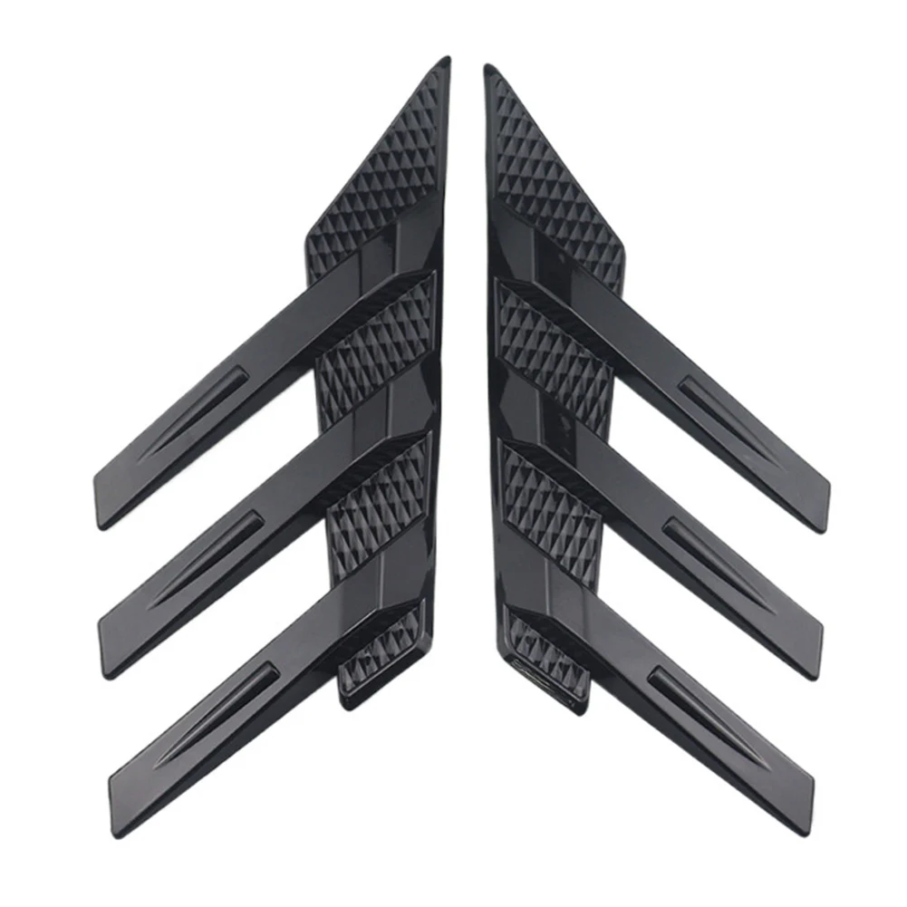 Automotive Sticker Window Trim Black Carbon Fiber Design Brand New Condition Easy Installation As Picture Shows Car Decoration