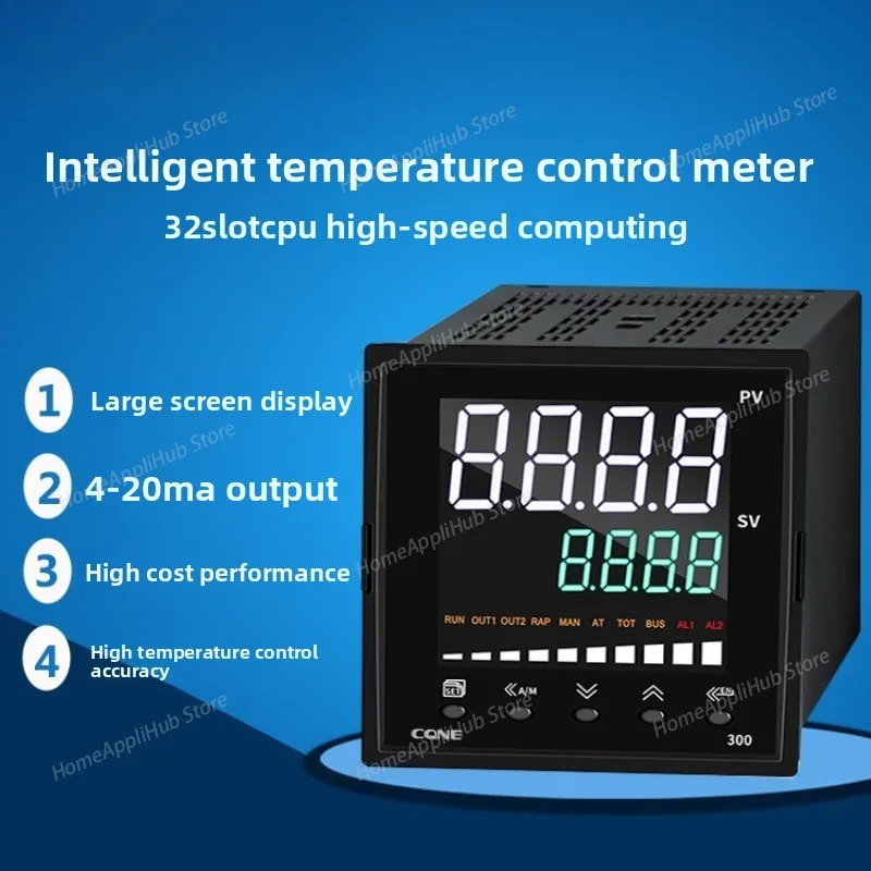 Intelligent Temperature Controller, Digital Display,Temperature Control Program Table,Multi-functional Panel,Anti-interference