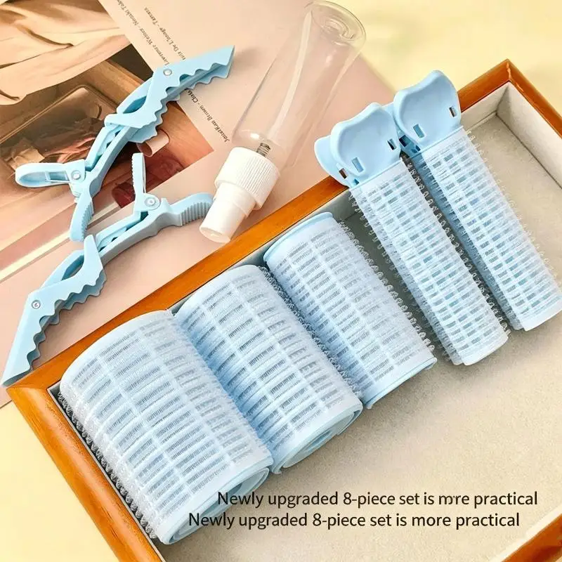 Self Grip Hair Rollers No Heat Damage Multi Sizes for Natural Hair Home DIY Salon Styling Use