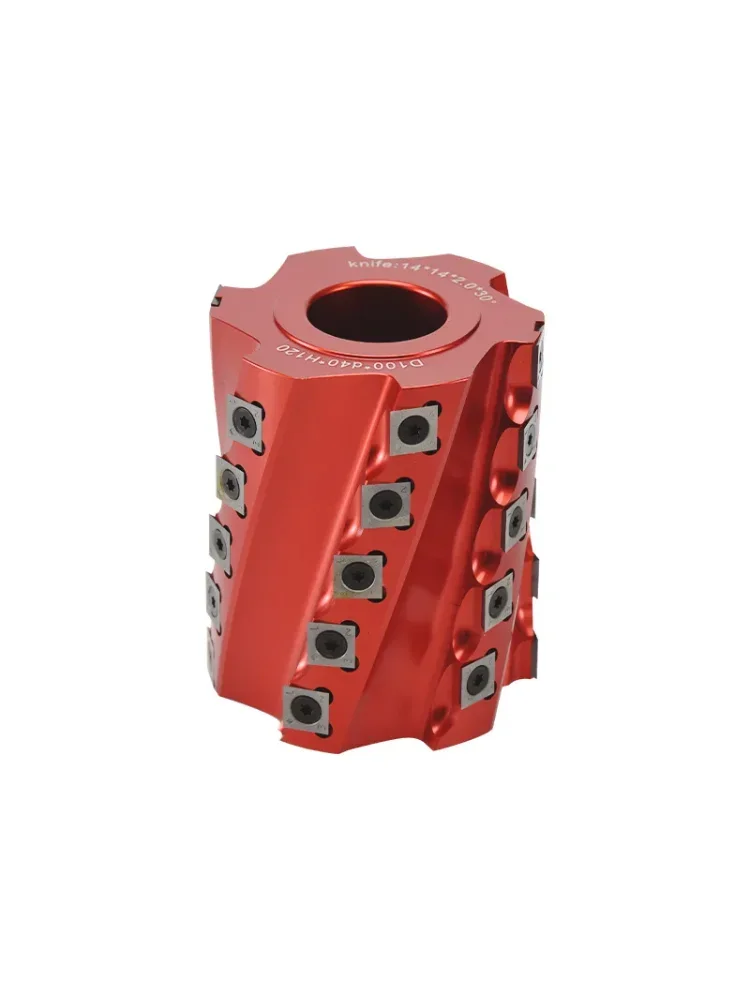 62/90/100/125mm Diameter Aluminium Licht Snijden Spiraalsnijder 4-Side Moulder Schaafkop Houtbewerking Wegwerp Carbide Insert - afbeelding 2
