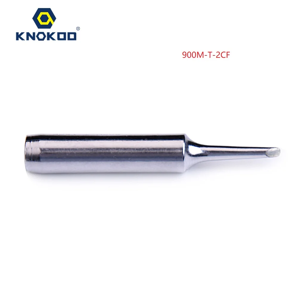 KNOKOO Wholesale High Quality 900M Solder Iron Tip 900M-T-1.5CF 1CF 2CF 3CF 4CF Lead-free For Soldering Rework Station