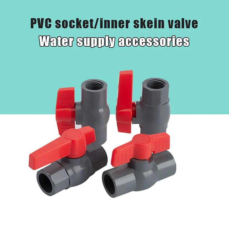I.D20-50mm PVC Aquarium 90° Elbow Drainage Connector Fish Tank Overflow Joints Water Inlet Outlet Supply Pipe DIY Drain Fittings