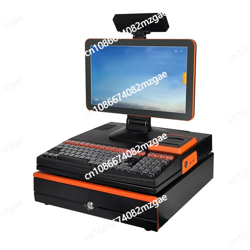 Supermarket Cash Register Customized for Convenience and Stationery Stores, All-in-One Smart Computer System
