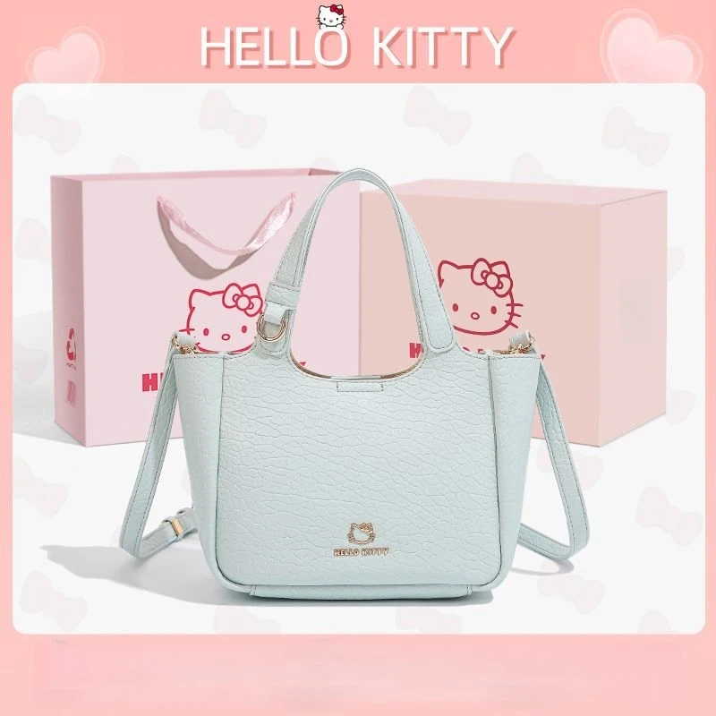

Kawaii Hello Kitty Bag Anime Girl Cute Versatile Handbag Cortex Waterproof Crossbody Bag Adjustable Straps Festival Gift New