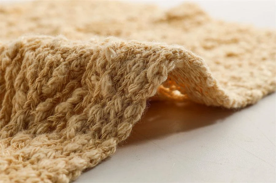 100% cotton sausage with large belly yarn suitable for handmade weaving