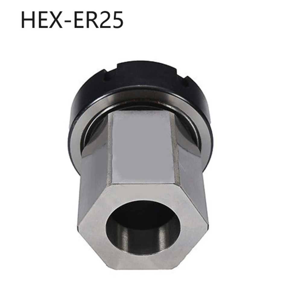 

Collet Holder Chuck Block ER32 ER40 Hard Steel Hexagonal 1 Pc Brand New High Quality Long Lasting ER25/ER32/ER40