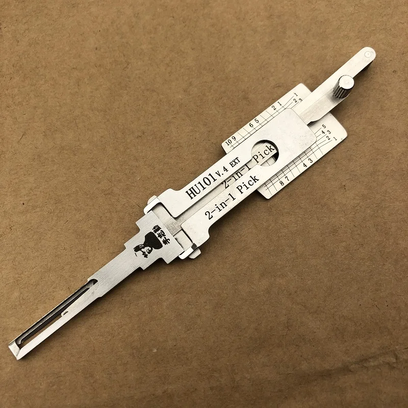 For Ford Volvo Land Rover Lincoln Lishi 2in1 HU101 Original Decoder Lock Pick tool Locksmiths tool Car Door Opne Tool