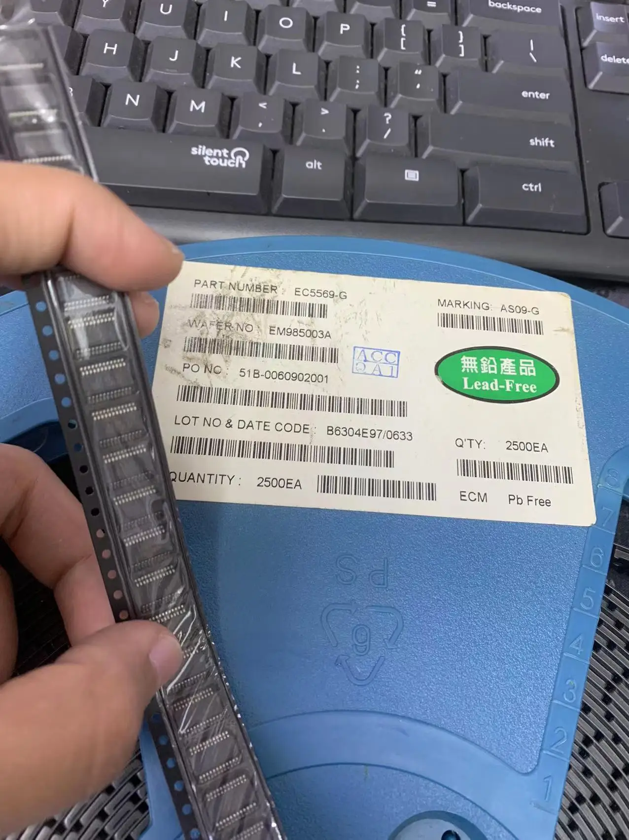 Стандартный оригинальный чип