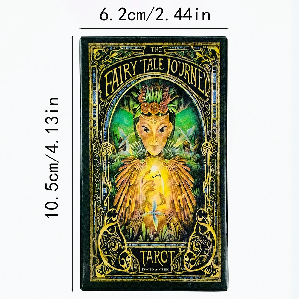 새로운 요정 자레 여행 타로 카드 예측 및 점술 보드 게임의 영어 버전 가족 모임 카드 게임