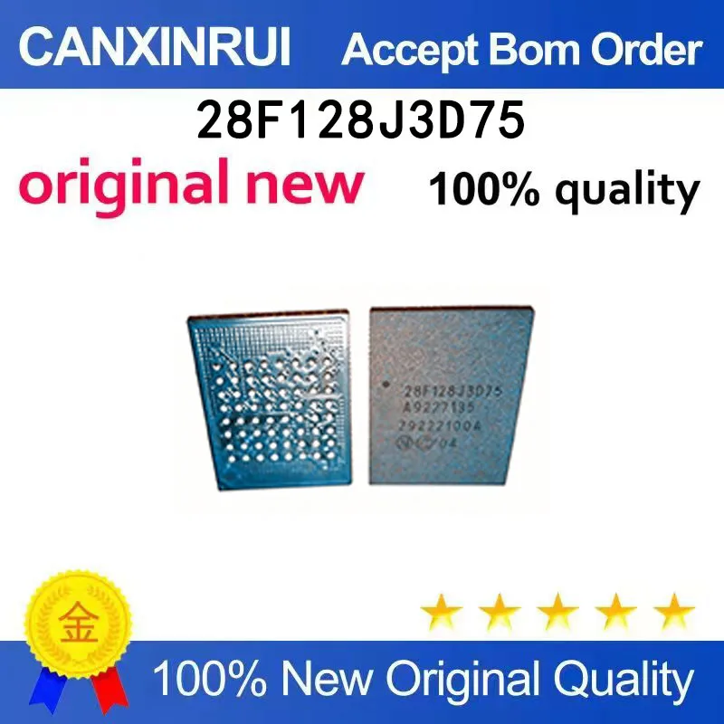 

(5-100 pieces)28F128J3075 28F128J3D75 brand new BGA