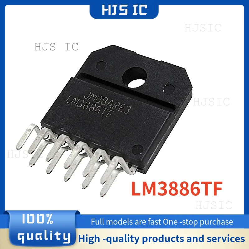 1 Uds 100% nuevo amplificador de audio de alta potencia LM3886T LM3886TF ZIP-11 chip amplificador de potencia LM3886