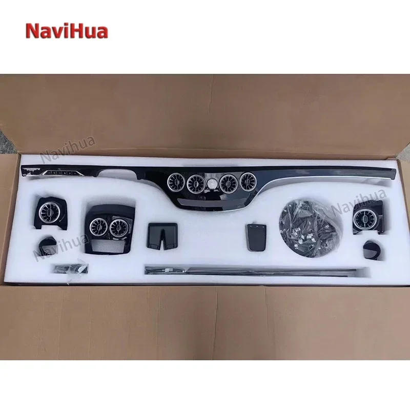 Navihua Car Ambient Light Interior Atmosphere Light Glowing Air Outlet Decorative Light for Mercedes Benz W221 to W222 S Class