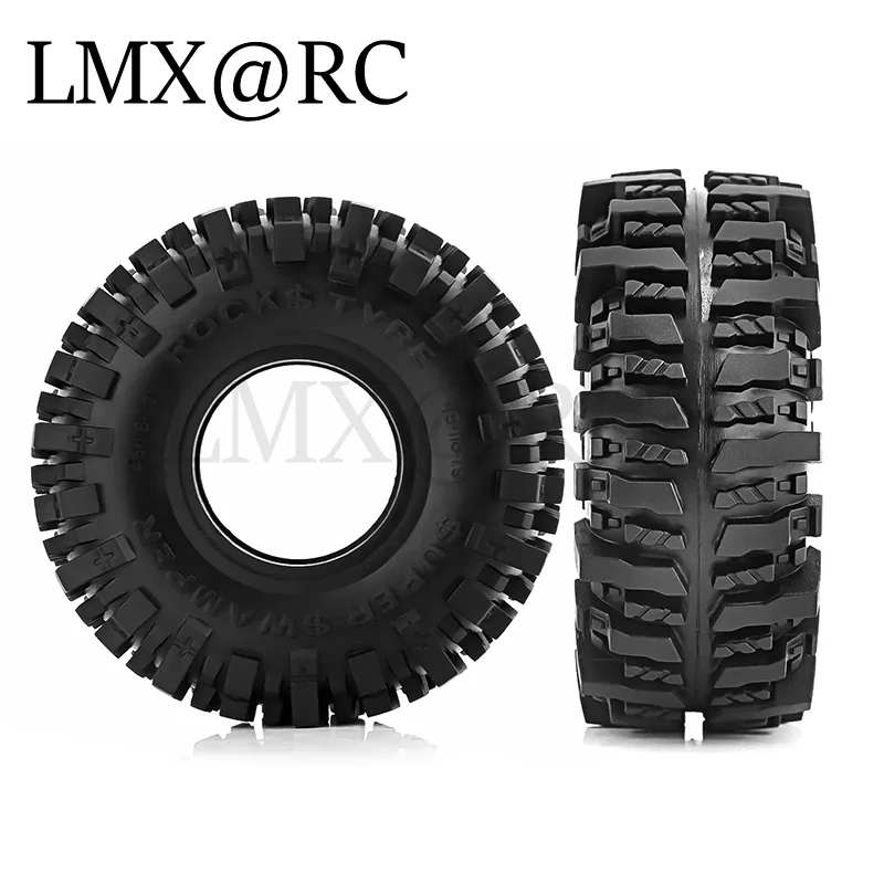 LMX RC 4PCS 1.9 Gumowa opona do 1/10 RC Crawler Car Axial SCX10 Pro Capra Traxxas TRX4 RC4WD D90 Redcat