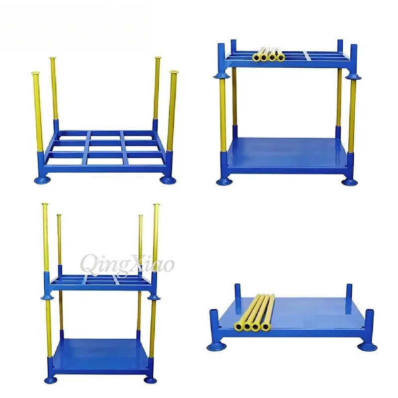 Light Duty Steel Pallet Stack Rack Stable Warehouse Shelf Solid Steel Frame Excellent Load Bearing Capacity Easy Installation