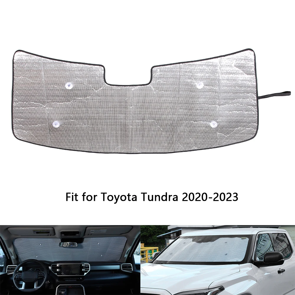 

Солнцезащитный козырек на лобовое стекло для Toyota Tundra 2022 2023