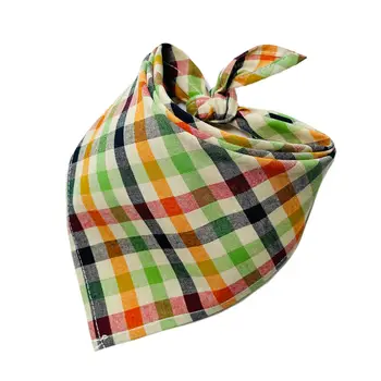 30/50條格子狗圍巾套裝,適合小型和大型犬,包含各種狗狗用品和蝴蝶結,可水洗,散裝狗圍巾 10 最佳銷售 寵物頭巾 - №10