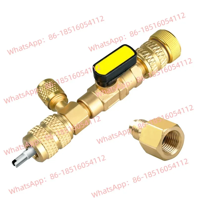 

Ferramenta Instalação/removedor Núcleo Válvula Schrader AC HVAC 1/4"-5/16" (R410a/R22)