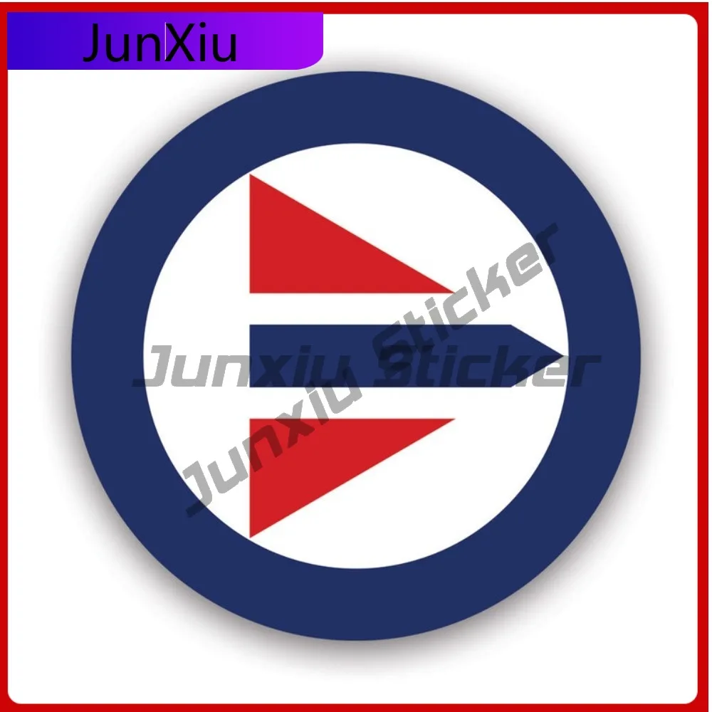 

Royal Norwegian Roundel Scratch Resistant Waterproof Classic For Truck Rear Windshield Car Body No Residue Removable Decoration