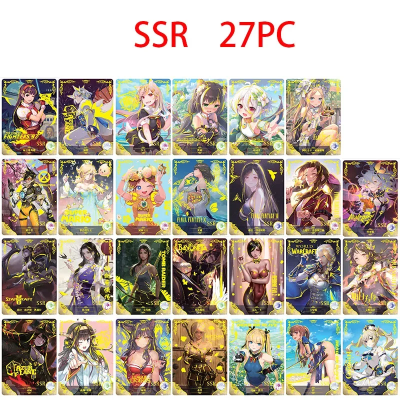 Anime déesse histoire 2M02 marquage à chaud carte à paillettes Makima Sakurajima Mai garçon jeux jouet modèle cadeau d'anniversaire 2M2 PR PTR SSR