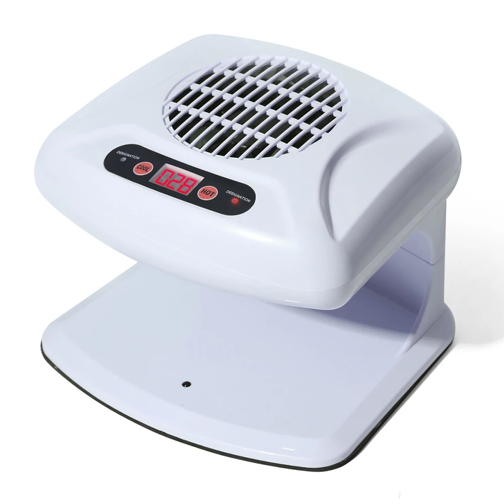 LULAA 300W Cold Hot Air Nail Art Dryer Single Hand Warm Cool Wind Nail Polish Drying Fan Automatic Infrared Sensor Fast Curing