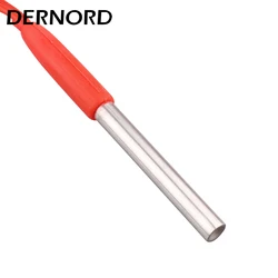 DERNORD Cylindrical Cartridge Heating Element with Water Proof Cable 24v Tubular Immersed Heater 50w/100w/200w/300w/400w