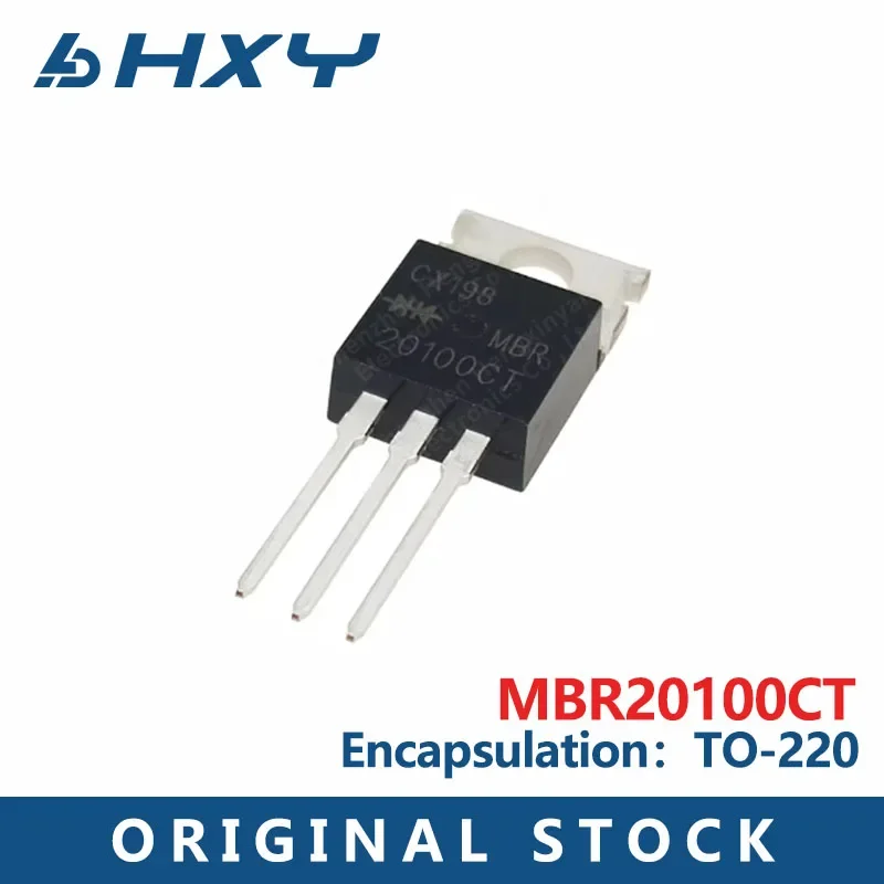 10PCS MBR20100CT MBR20100 MBR20100C SSchottky & Rectifiers 20A 100V TO-220 new original