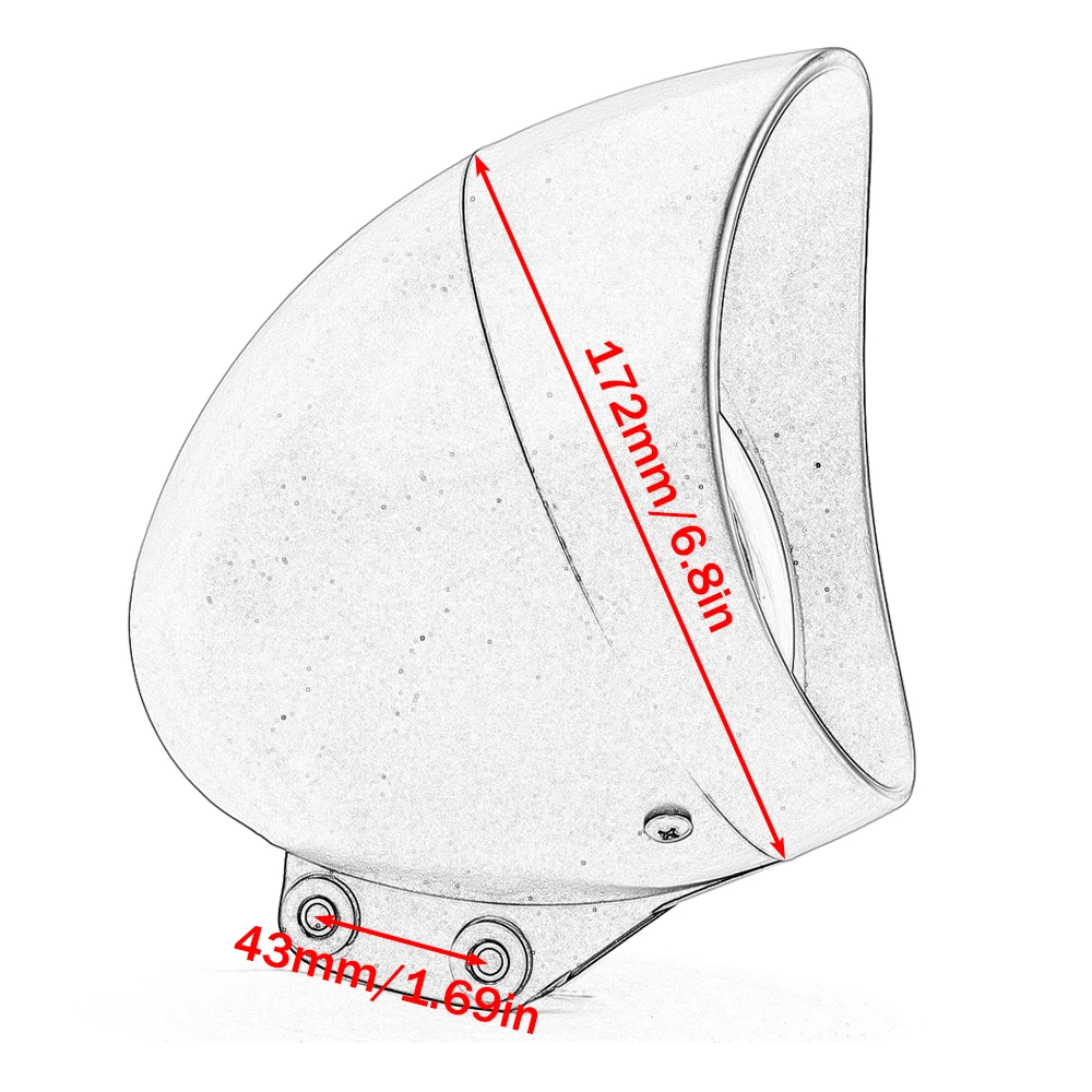 5.75 inch LED Bullet Motorcycle Headlight 5.75
