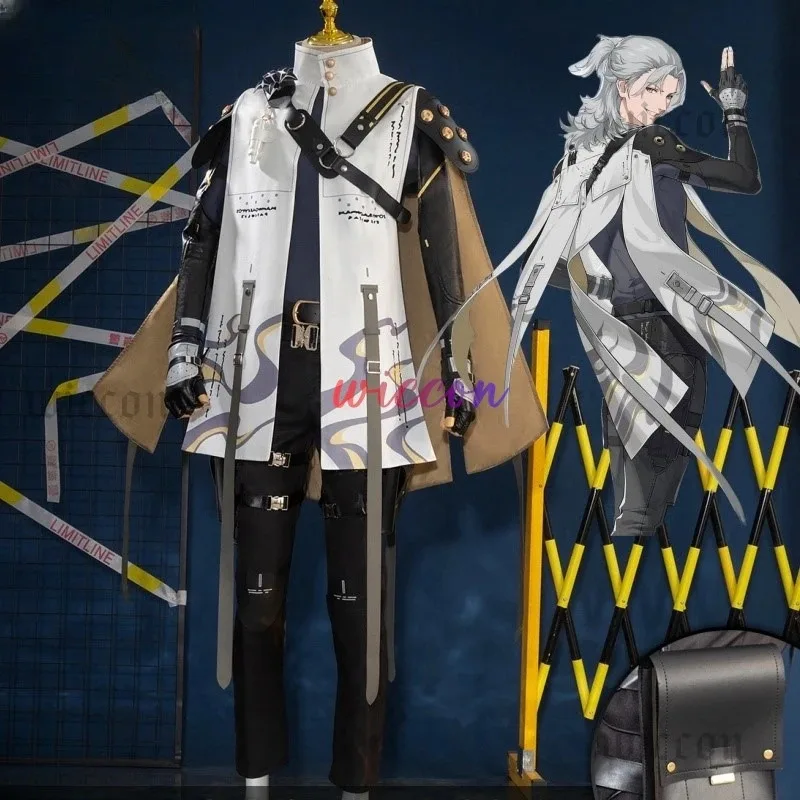 NewWuthering Waves Aalto Costume Cosplay Intelligenza Merchant Cos Gioco Anime Uniforme da festa Hallowen Gioca a Ruolo Abbigliamento2