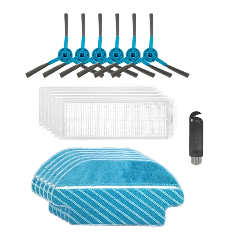 

Для Cecotec Conga 3290 3390 3490 3590 3690 3790 3890 ультра титановый пылесос, запасные части, боковая щетка, HEPA-фильтр, тряпка для швабры