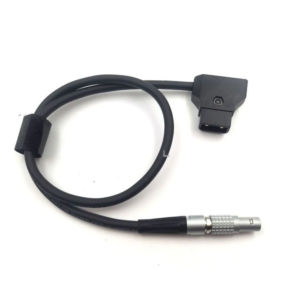 D-Tap to 0B 2 Pin Male Wireless Image Transmission Power Adapter Cable for Teradek Bond ARRI RED Paralinx